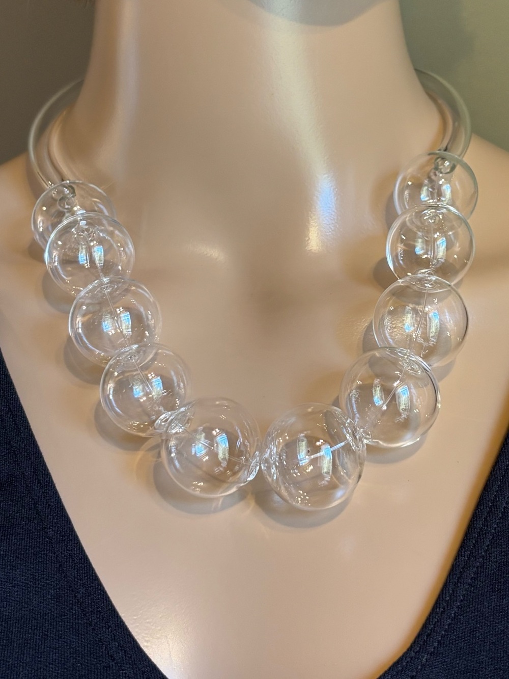 Marina & Susanna Sent Murano "Soap" Glass Bubble Necklace
